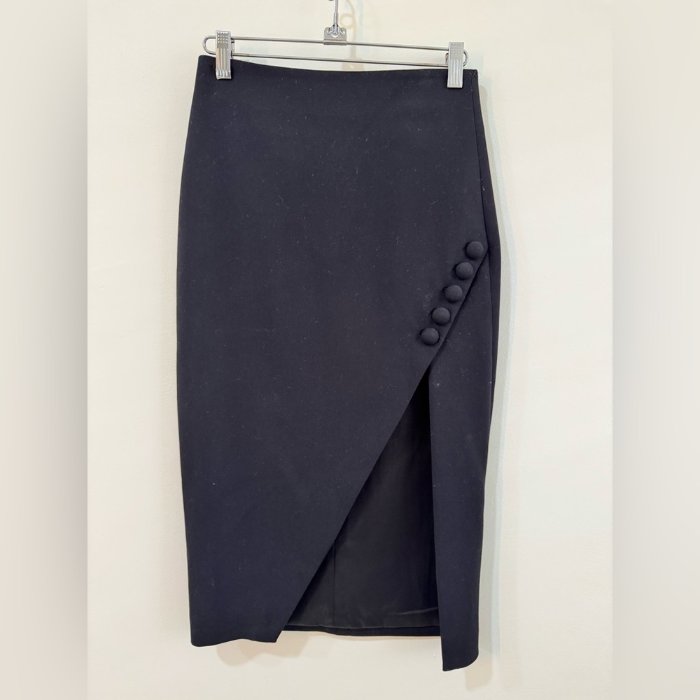 Elizabeth and James Clementina Black Pencil skirt